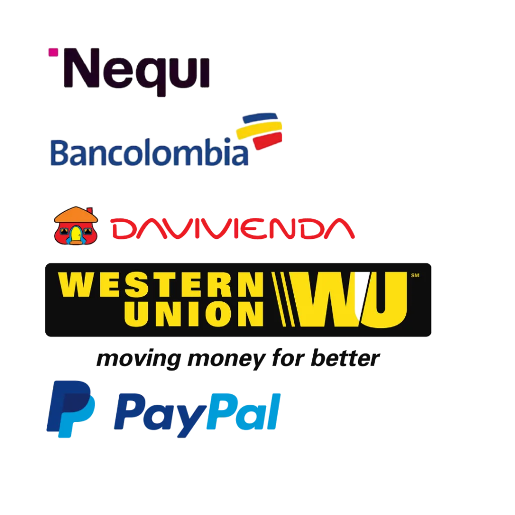 Puedes adquirir mis servicios presenciales o virtual. Tenemos método de pago que desees: